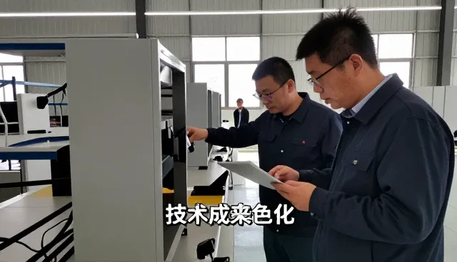从办公场所看安装调试应用效果