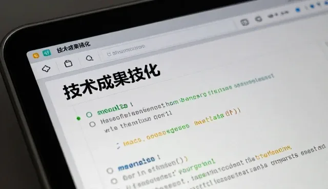 技术成果转化中适用条件的精准识别与实践